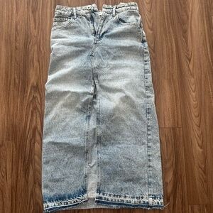 Pull&Bear Denim Maxi Skirt Size S